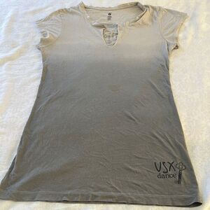 Victoria’s Secret Sport Gray Ombré Women's Top Dance Size S